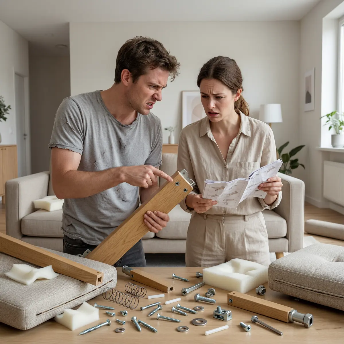 Assembly Difficulty, Missing Parts in Sofa: What 101,716 Reviews Reveal