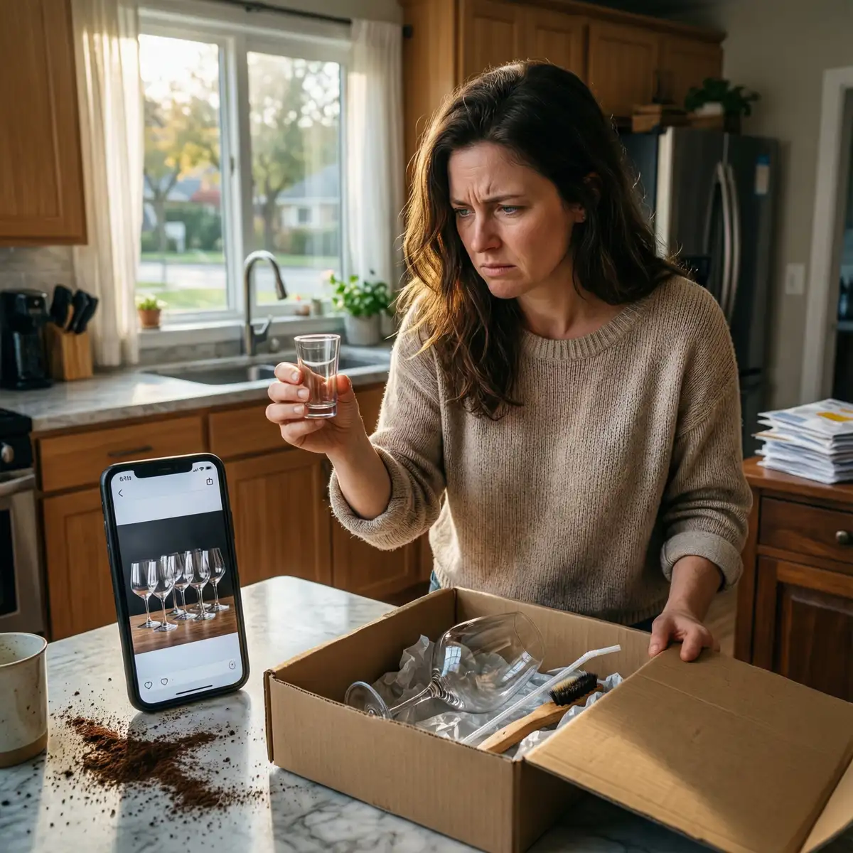 Incorrect item or missing accessories in Wine Glass: What 184,181 Reviews Reveal